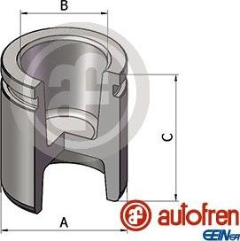 Поршень тормозного суппорта Autofren Seinsa (сталь). Артикул D025784
