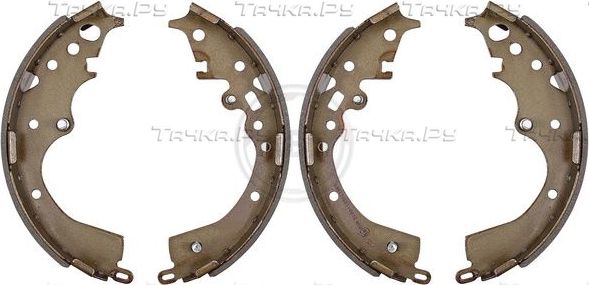 Тормозные колодки ABS задние для Toyota Sienna II 2003-2006. Артикул 9297