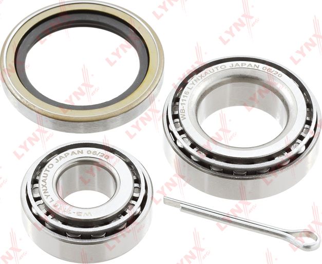 Ступичный подшипник (комплект) LYNXauto задний для Toyota Paseo I (L40) 1988-1995. Артикул WB-1116