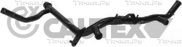 Патрубок радиатора (системы охлаждения) Cautex. Артикул 757103