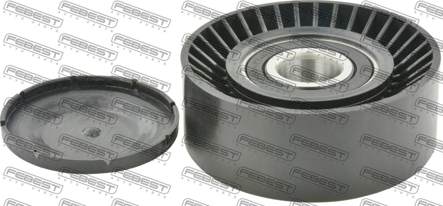 Натяжной ролик (натяжитель) приводного поликлинового ремня Febest. Артикул 2787-C70