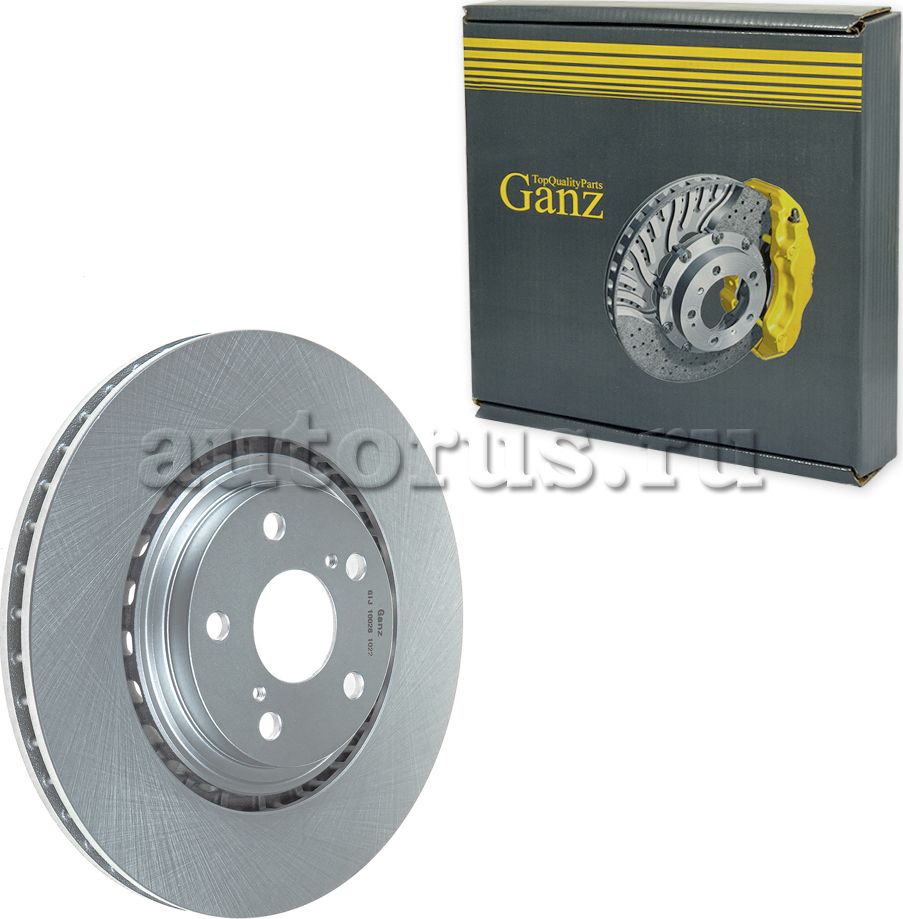 Диск тормозной передний (Ganz). Артикул GIJ10028
