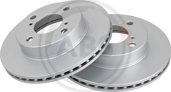Тормозной диск ABS COATED передний для Suzuki Alto VII (HA25) 2009-2014. Артикул 18021