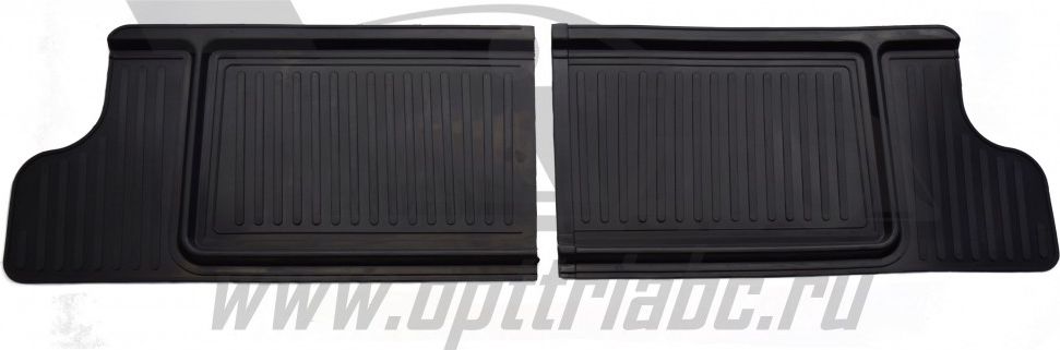 Коврики резиновые Avtodriver для салона (3й ряд) Lada Largus 2012-2026. Артикул ADRJET011