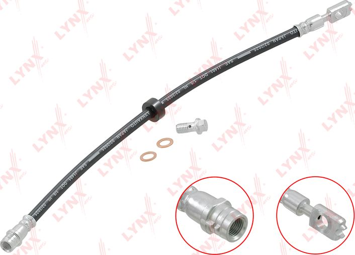 Тормозной шланг LYNXauto. Артикул BL-3057