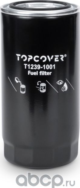 Фильтр топливный (Topcover). Артикул T12391001