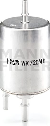 Топливный фильтр Mann-Filter для Lamborghini Gallardo I 2008-2014. Артикул WK 720/4
