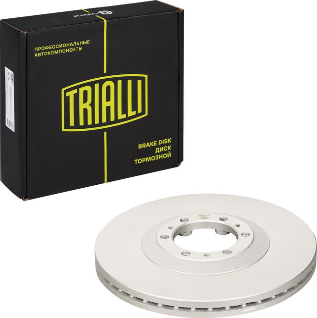 Тормозной диск Trialli передний для Great Wall Hover 2005-2010. Артикул DF 105113