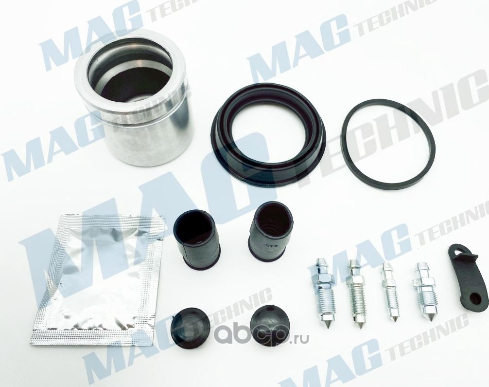 Ремкомплект тормозного суппорта с поршнем переднего (поршень d 57 mm  суппорт ATE) AUDI A4 07-15 / A (Magtechnic). Артикул mag0039rk