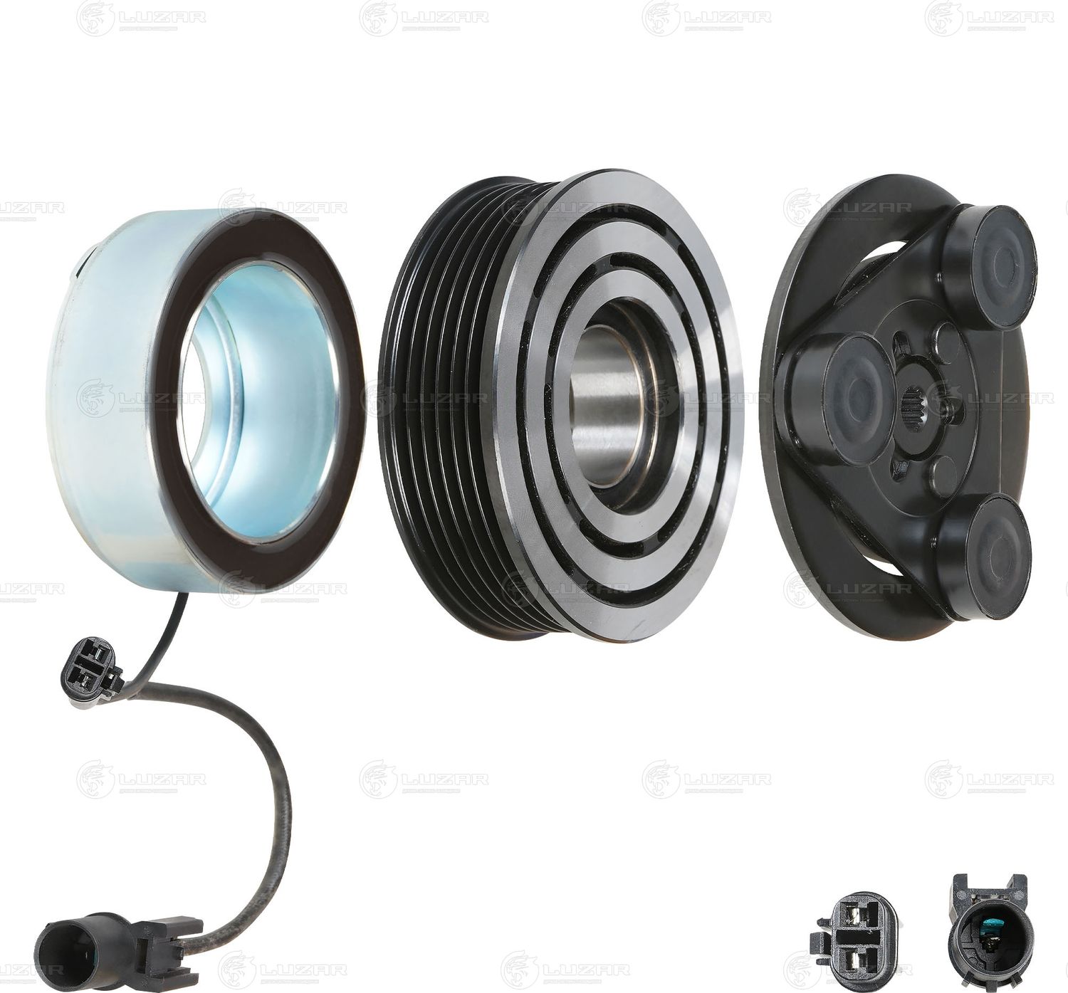 Муфта компрессора кондиционера Luzar. Артикул LMAC 1102