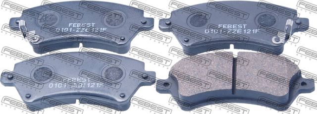 Тормозные колодки Febest. Артикул 0101-ZZE121F