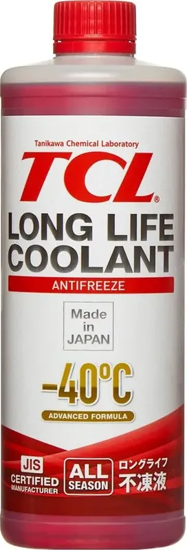 Антифриз TCL LLC -40C красный, 1 л TCL. Артикул LLC33121