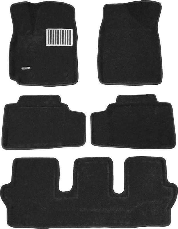 Коврики текстильные Euromat 3D Lux для салона VGV U70 Pro (+ 3-ряд) 2024-2026. Артикул EM3D-005800.1