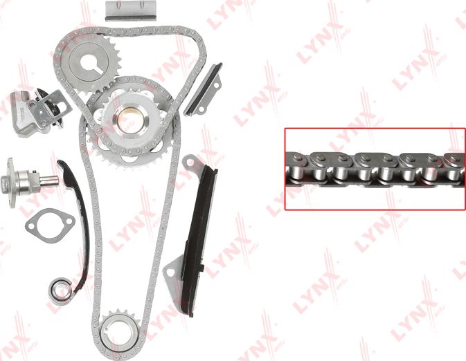Цепь ГРМ LYNXauto для Nissan 100NX 1990-1994. Артикул TK-0152