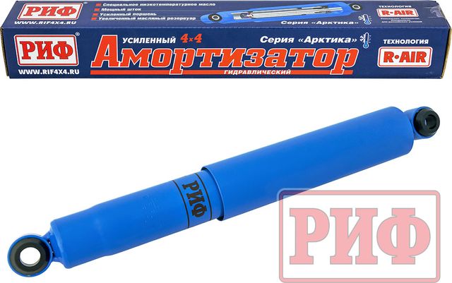 Амортизатор РИФ Арктика (R-AIR) усиленный задний для Nissan Patrol Y60 1987-1997. Лифт 50 мм. Артикул PLT211
