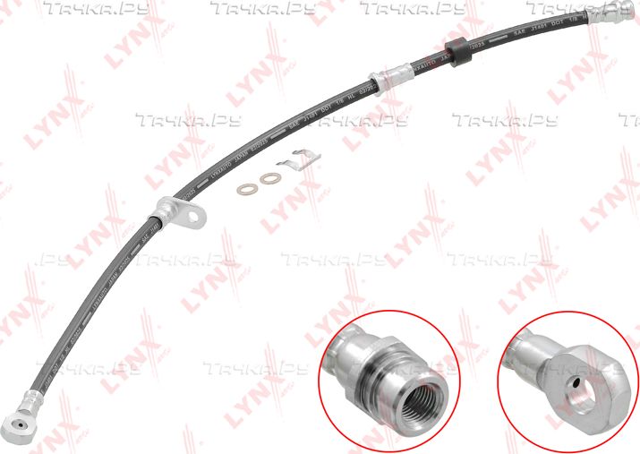 Тормозной шланг LYNXauto. Артикул BL-4110