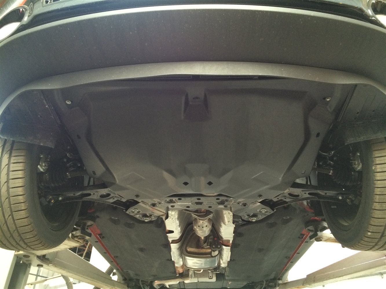 Защита композитная АВС-Дизайн для картера и КПП Kia Soul II 2013-2019. Артикул 11.26k