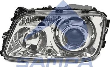 Фара передняя основная Sampa левая для Mercedes-Benz Actros MP2 2002-2008. Артикул 201.115