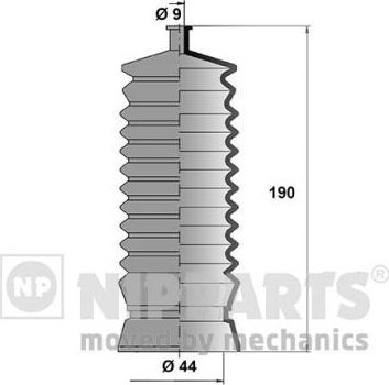 Пыльник рулевой рейки (комплект) Nipparts. Артикул J2847002