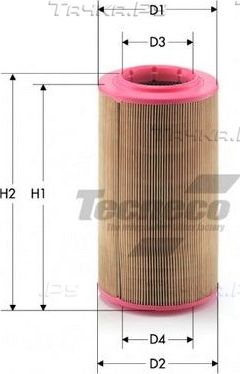 Воздушный фильтр Tecneco Filters для Fiat Ducato III 2006-2026. Артикул AR13490i