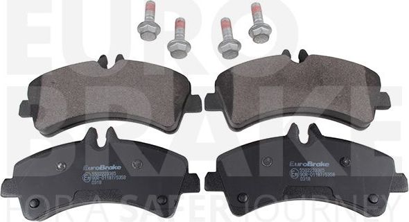 Тормозные колодки Eurobrake. Артикул 5502223365