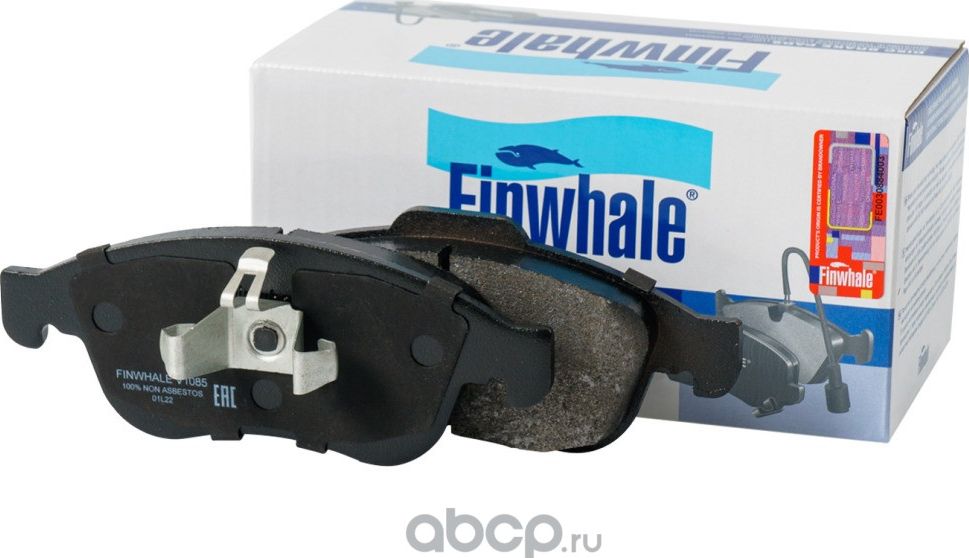 Колодки тормозные RENAULT DUSTER 10-/FLUENCE 10-/MEGANE III 08- передние (Finwhale). Артикул V1085