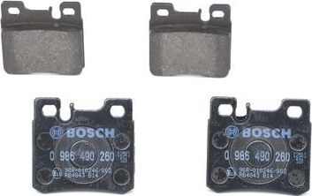 Тормозные колодки Bosch. Артикул 0 986 490 260