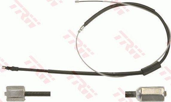 Трос ручника (тросик ручного тормоза) TRW. Артикул GCH129