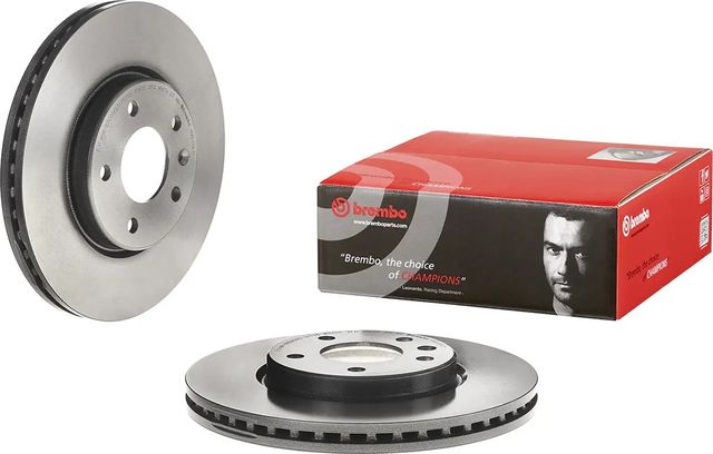 Тормозной диск Brembo PRIME LINE - UV Coated передний для Opel Insignia II 2017-2026. Артикул 09.B356.31