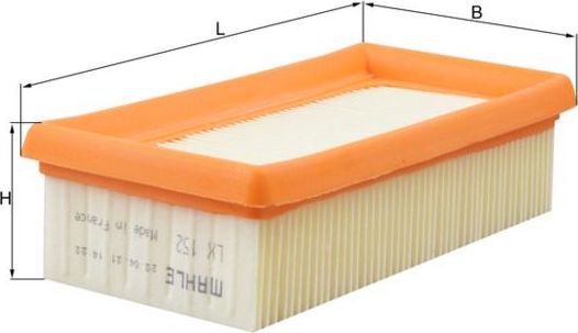 Воздушный фильтр Mahle. Артикул LX 152