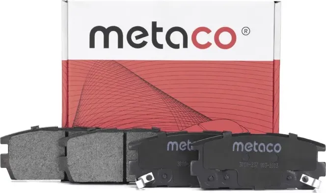 Колодки тормозные задние дисковые к-кт (Metaco) Metaco. Артикул 3010237