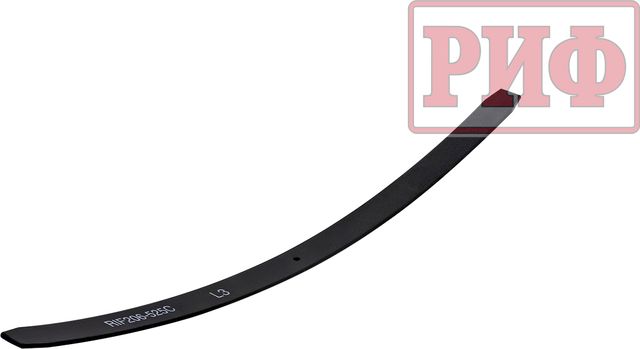 Лист 3 рессоры RIF206-525C РИФ 7х60х1150 мм для УАЗ Буханка 3741, 3909, 2206, 3962 1990-2026. Артикул RIF206-525C-L3