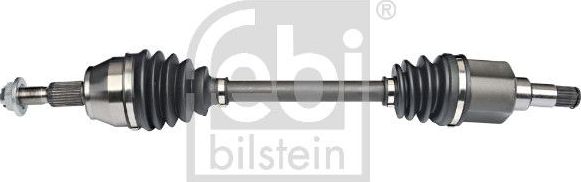 Полуось (привод в сборе, приводной вал) Febi Bilstein. Артикул 188144