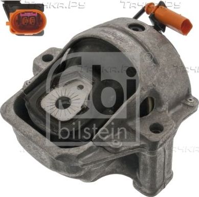 Опора (подушка) двигателя Febi Bilstein (резина/металл) правая для Audi A4 allroad IV (B8) 2009-2016. Артикул 43703