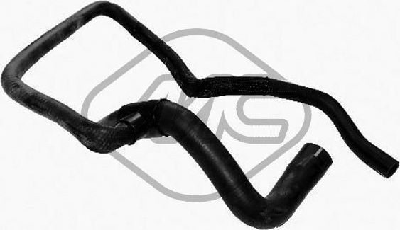 Патрубок радиатора (системы охлаждения) Metalcaucho нижний для Opel Astra G 1998-2005. Артикул 08975