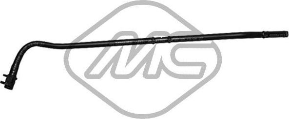 Патрубок радиатора (системы охлаждения) Metalcaucho. Артикул 92124