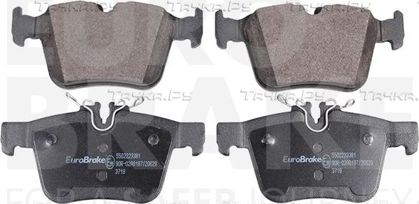 Тормозные колодки Eurobrake. Артикул 5502223381