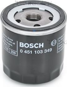 Масляный фильтр Bosch для SEAT Ibiza I 1986-1993. Артикул 0 451 103 349