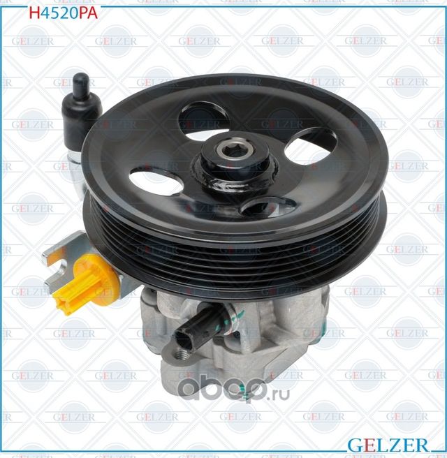 H4520PA Насос гидроусилителя руля Hyundai Santa Fe, KIA Sorento (Аналог) (Gelzer). Артикул H4520PA