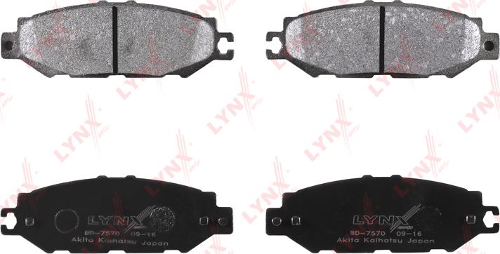 Тормозные колодки LYNXauto. Артикул BD-7570