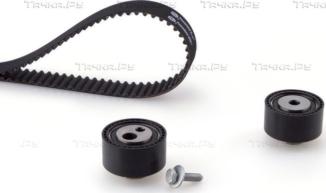Ремень ГРМ с роликами (комплект) Gates PowerGrip® для Suzuki Grand Vitara II 2004-2005. Артикул K015588XS