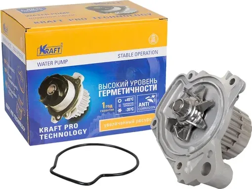 Насос водяной HONDA ACCORD/CIVIC/HR-V 97- 1.4/1.5/1.6 (Kraft) Kraft. Артикул KT059373