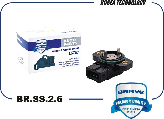 Датчик положения дроссельной заслонки (Brave). Артикул BR.SS.2.6