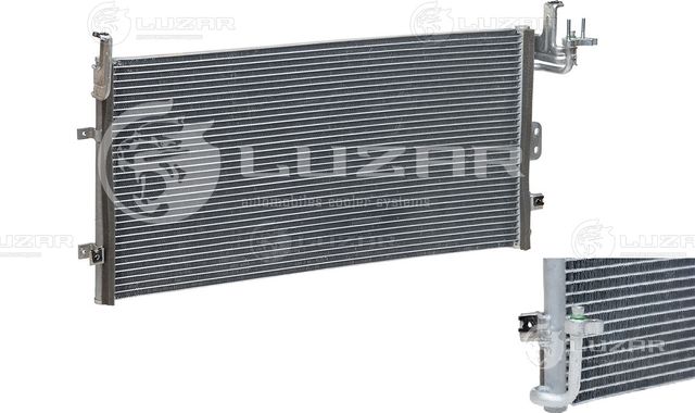 Радиатор кондиционера (конденсатор) Luzar (алюминий). Артикул LRAC 08383
