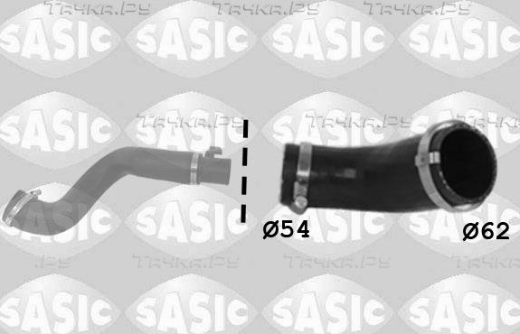 Патрубок интеркулера Sasic. Артикул 3336220