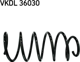 Пружина подвески SKF передняя для Volvo S60 I 2000-2010. Артикул VKDL 36030