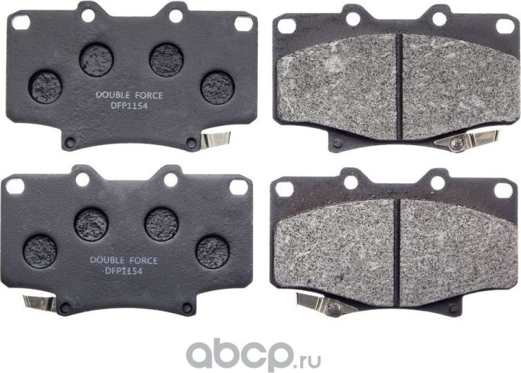 Колодки тормозные дисковые Double Force Double Force. Артикул DFP1154