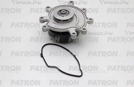 Помпа (водяной насос) Patron для Jeep Cherokee III (KJ) 2001-2008. Артикул PWP7163