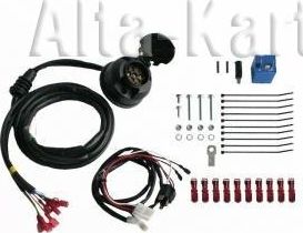 Штатная электрика фаркопа Erich Jaeger (7-полюсная) для Ford Kuga II 2012-2019. Артикул 748559