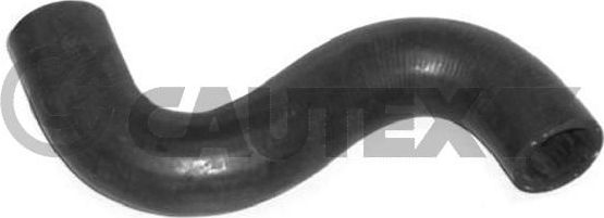 Патрубок системы охлаждения (радиатора) Cautex верхний для Citroen Xsara 1997-2005. Артикул 035071